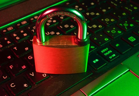 Person identifying warning signs in a suspicious remote job offer
